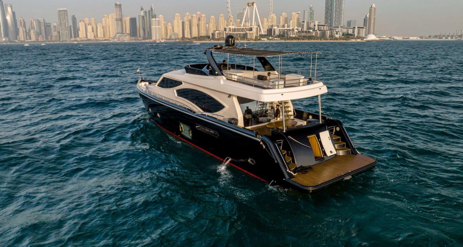 Black Helsink 95 Yacht yacht detail in Dubai — thumbnail 7
