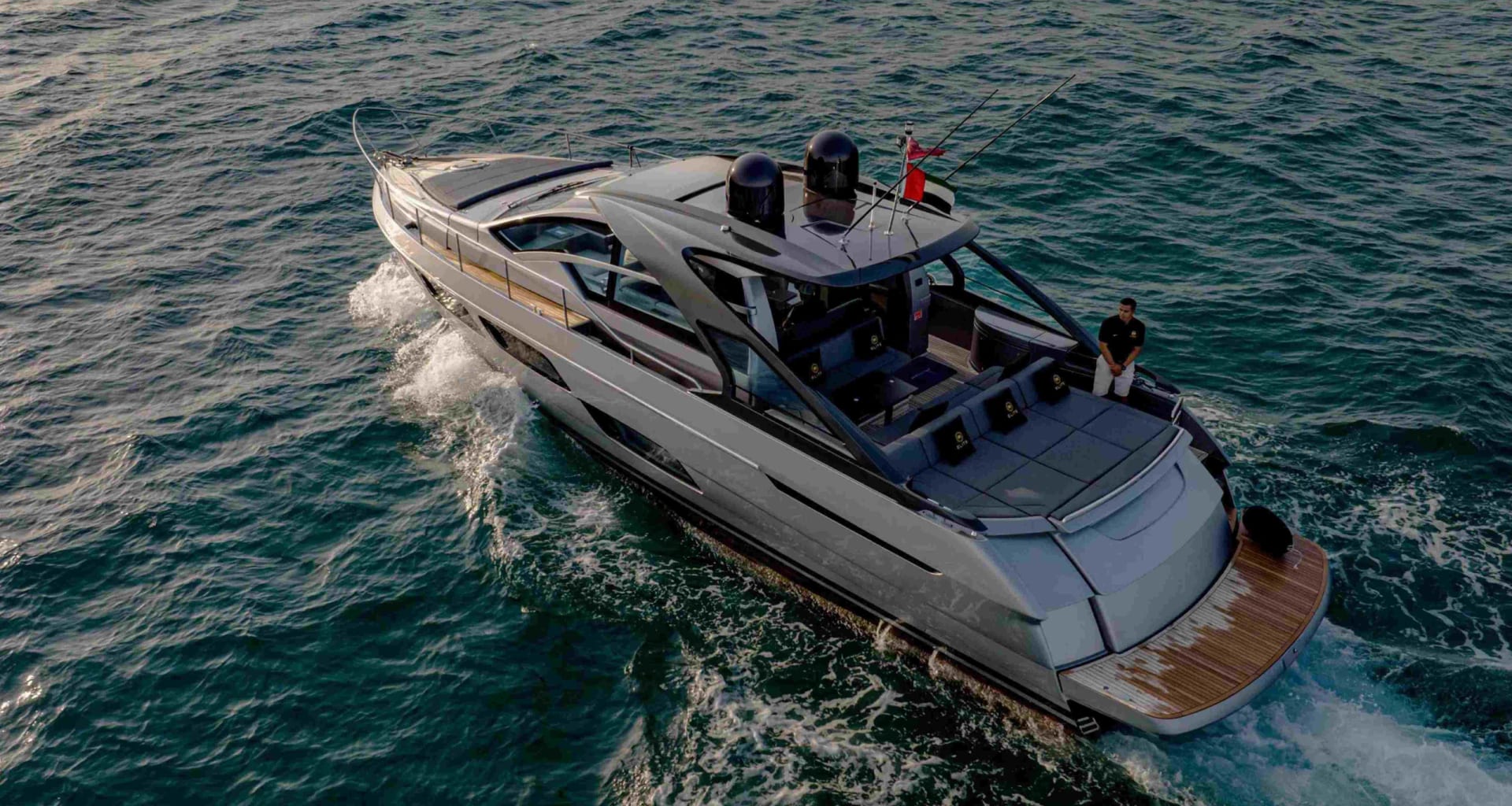 Black Predator Pershing Yacht yacht detail in Dubai — thumbnail 2