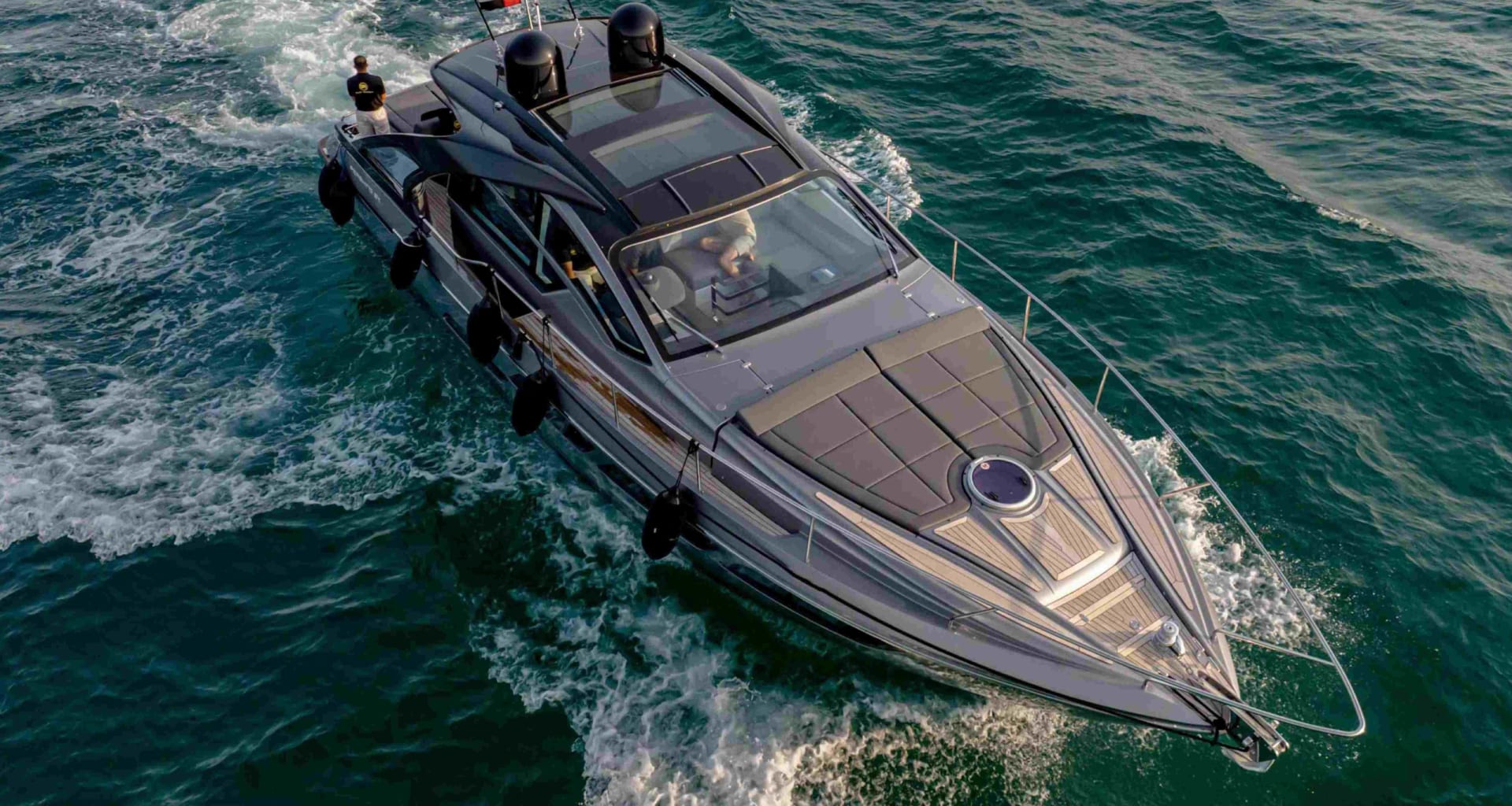Black Predator Pershing Yacht yacht detail in Dubai — thumbnail 5