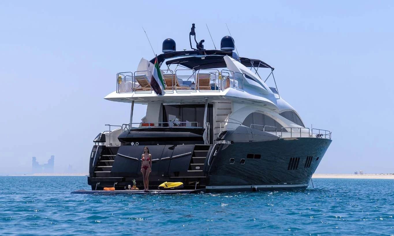 Black Predator Sport 105 Yacht yacht detail in Dubai — thumbnail 2