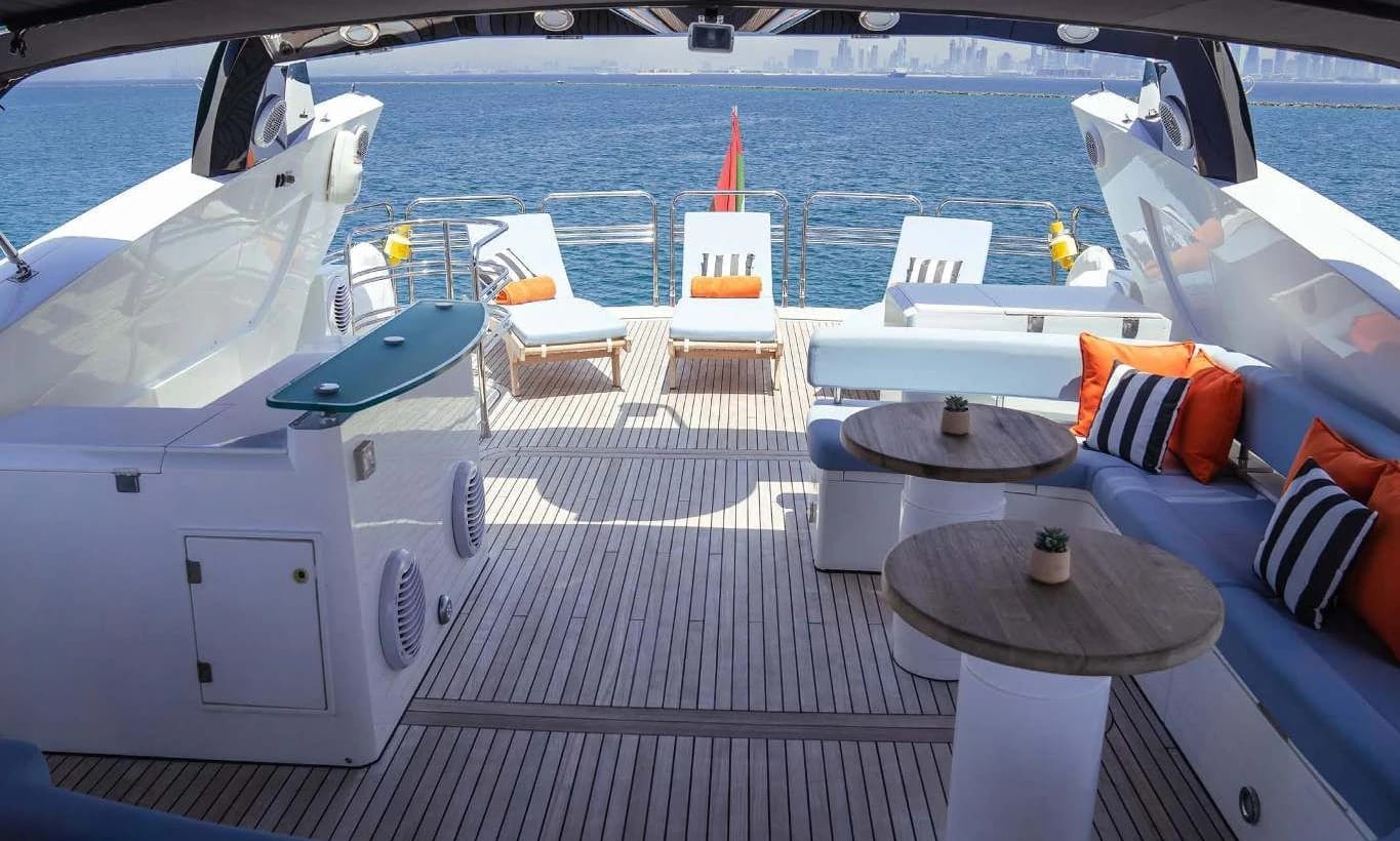 Black Predator Sport 105 Yacht yacht detail in Dubai — thumbnail 4