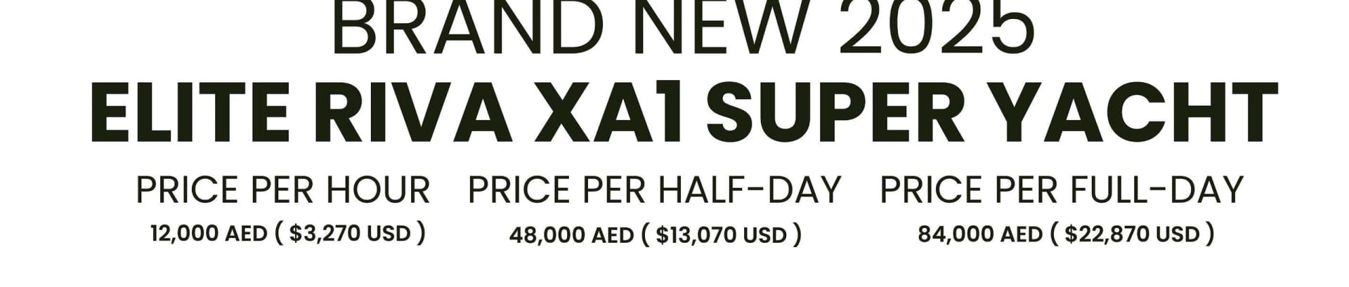 Brand New 2025 Riva XA1 Super Yacht yacht detail in Dubai — thumbnail 3