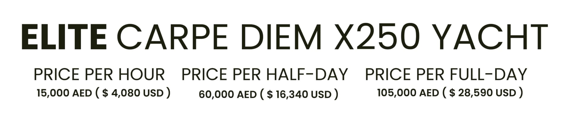 Carpe Diem X250 VIP yacht detail in Dubai — thumbnail 4