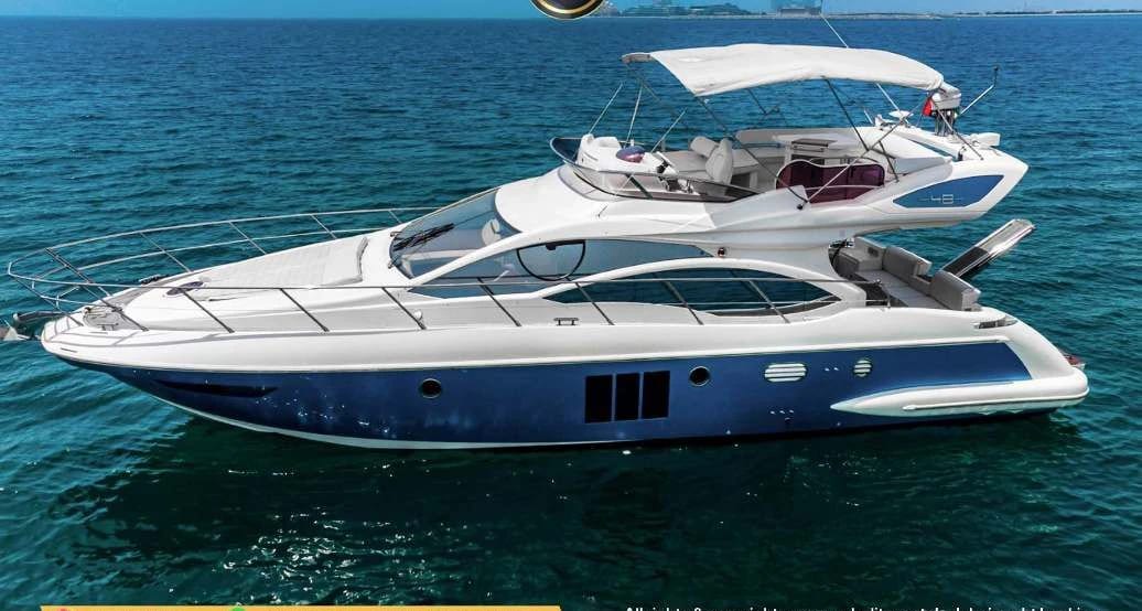 Diamond Madison A-48 Yacht private yacht available for charter in Dubai