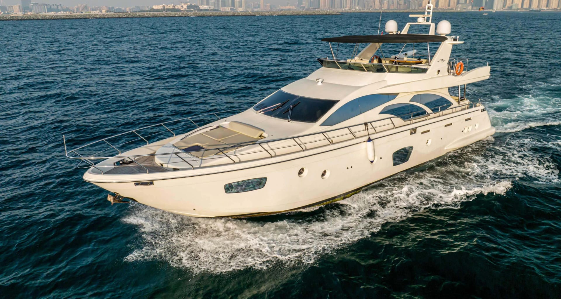 Diamond Sydney 85 Yacht private yacht available for charter in Dubai