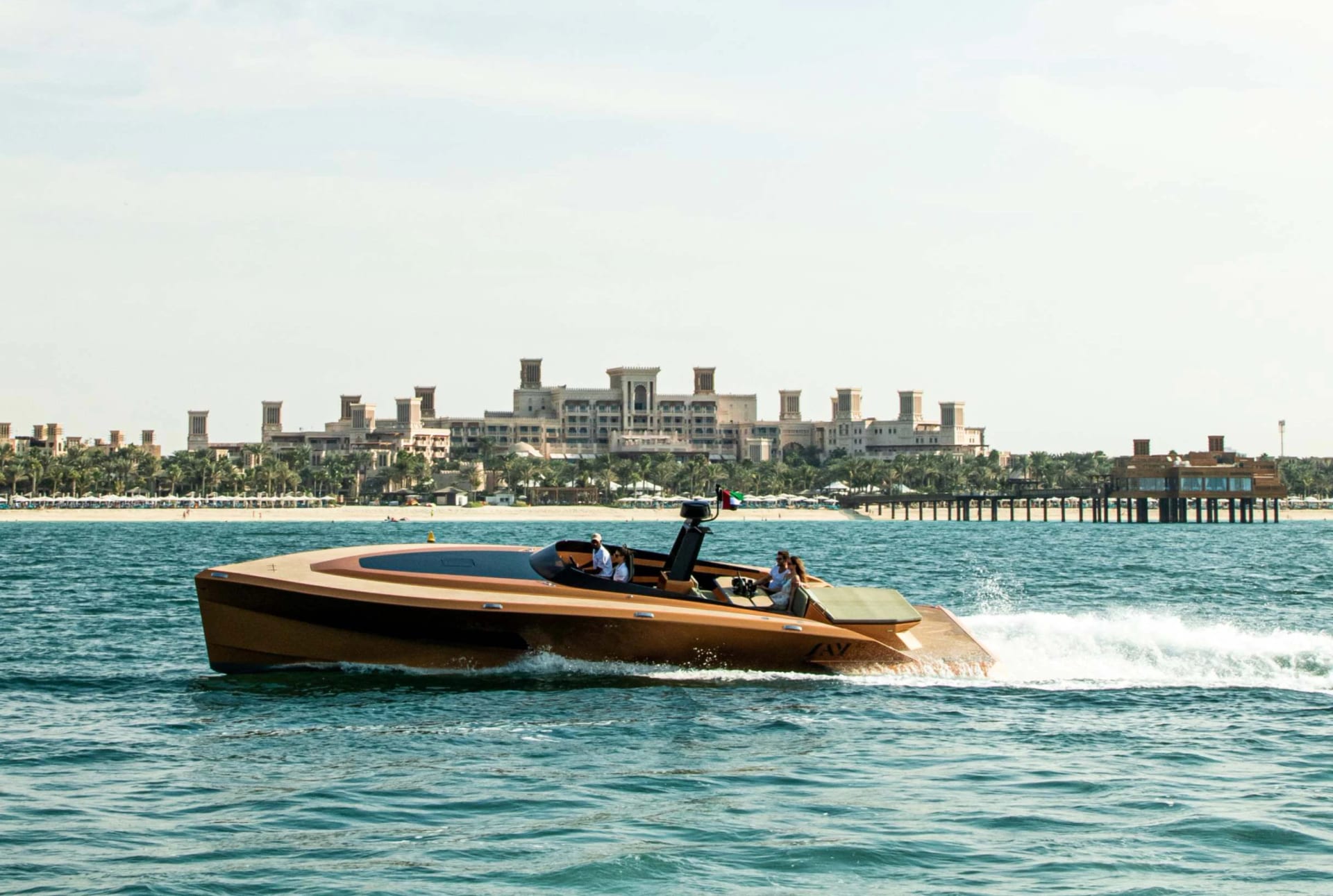 golden Riva X1 Yacht yacht detail in Dubai — thumbnail 4