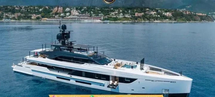 Grey Mansour XIV Mega Yacht 50 Meter 2024 yacht detail in Dubai — thumbnail 1