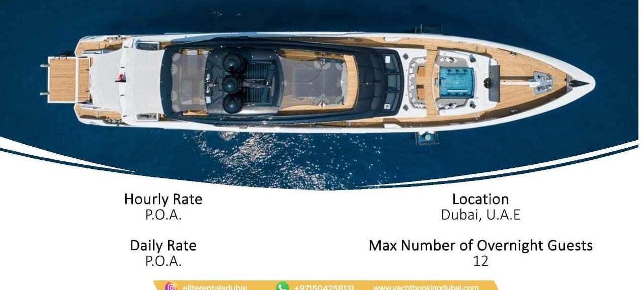 Grey Mansour XIV Mega Yacht 50 Meter 2024 yacht detail in Dubai — thumbnail 4