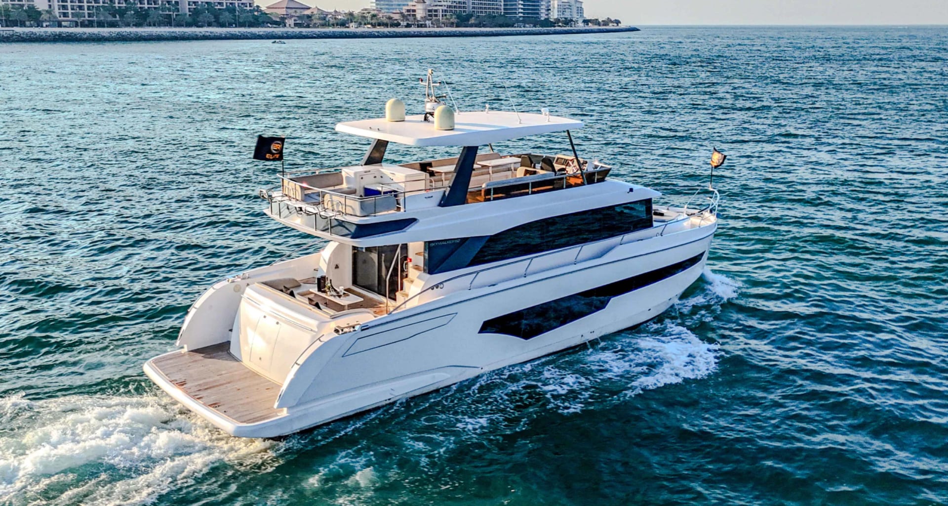 Montclaire X-70 Yacht private yacht available for charter in Dubai
