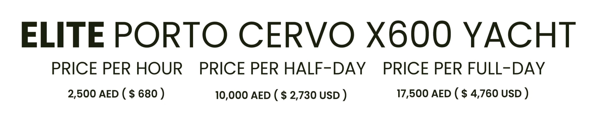 Porto Cervo X-600 Yacht yacht detail in Dubai — thumbnail 3