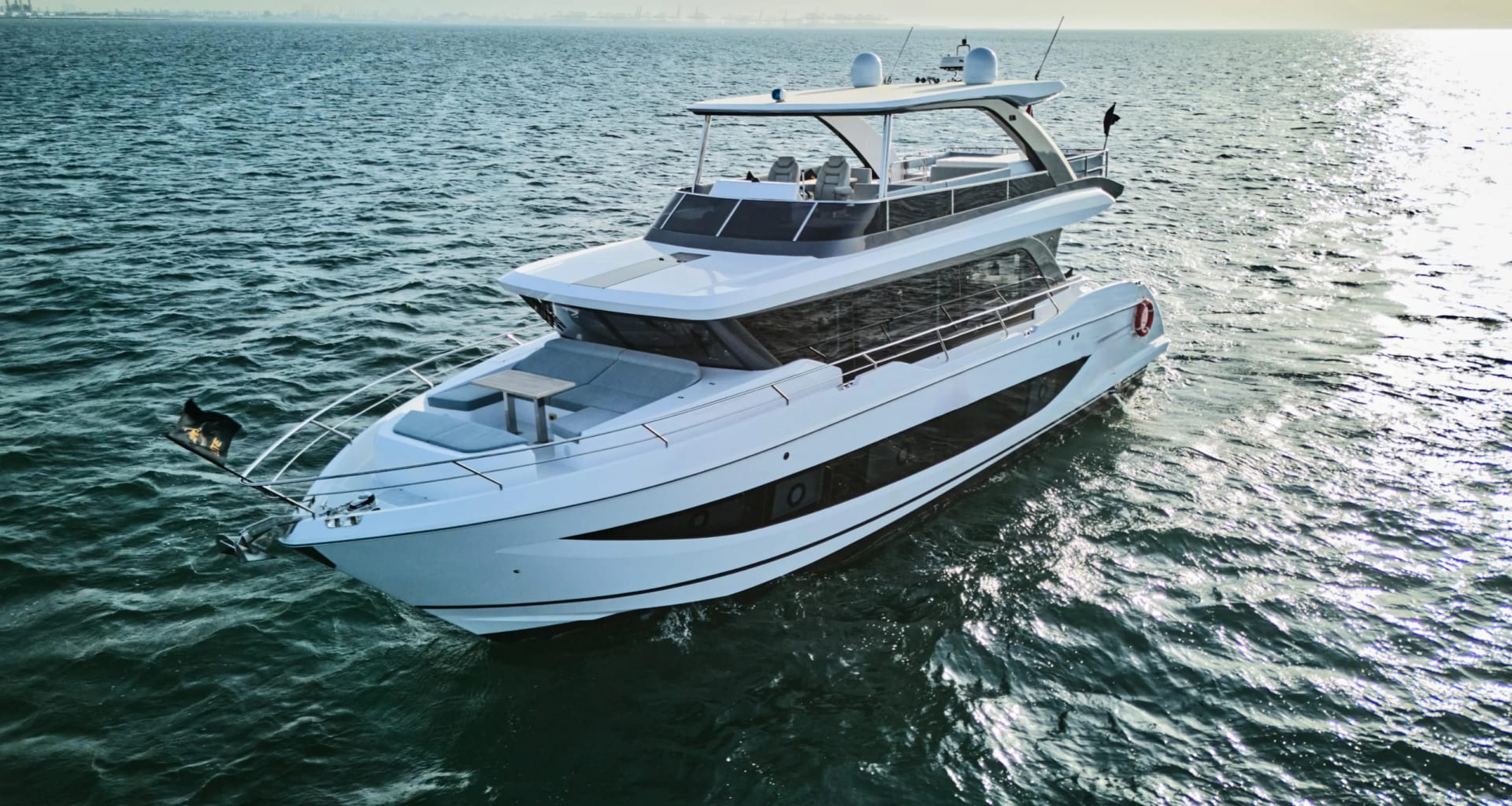 Rivera X-70 Yacht private yacht available for charter in Dubai