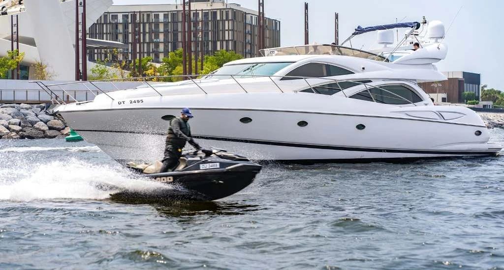 White Rivera 70 Yacht yacht detail in Dubai — thumbnail 2