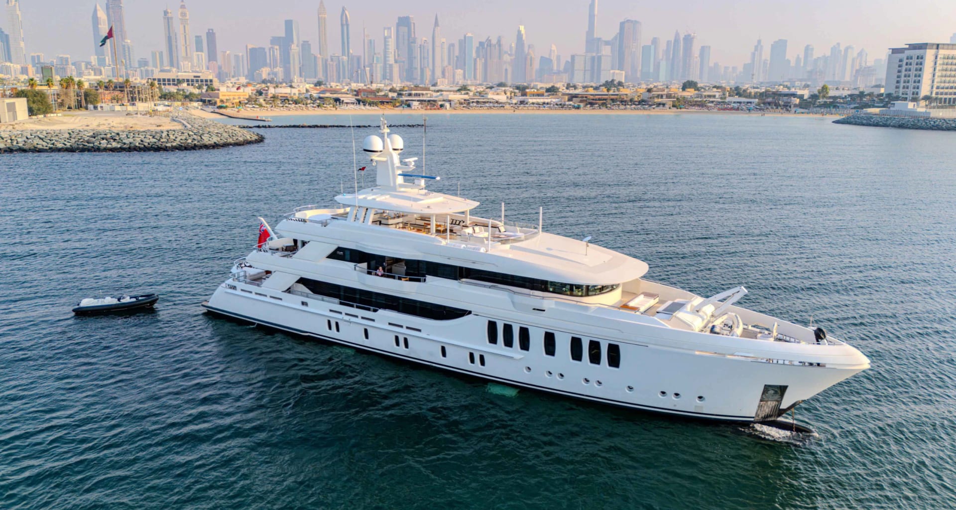 XI Starlight 50m Super Yacht private yacht available for charter in Dubai