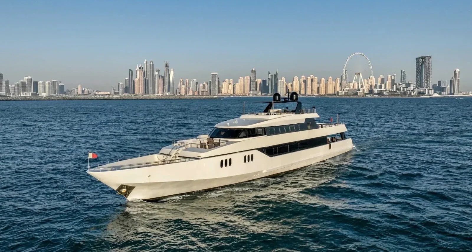 Diamond Berlin 165 Yacht private yacht in Dubai — exterior view 1