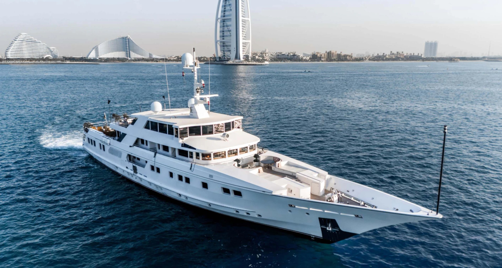 Opera 60m Super Yacht private yacht in Dubai — exterior view 1
