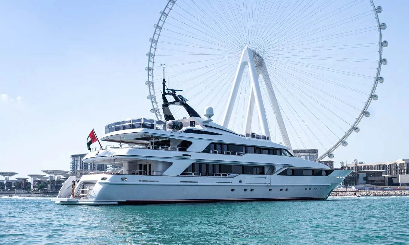 Opulent 50M Superyacht Yacht private yacht available for charter in Dubai