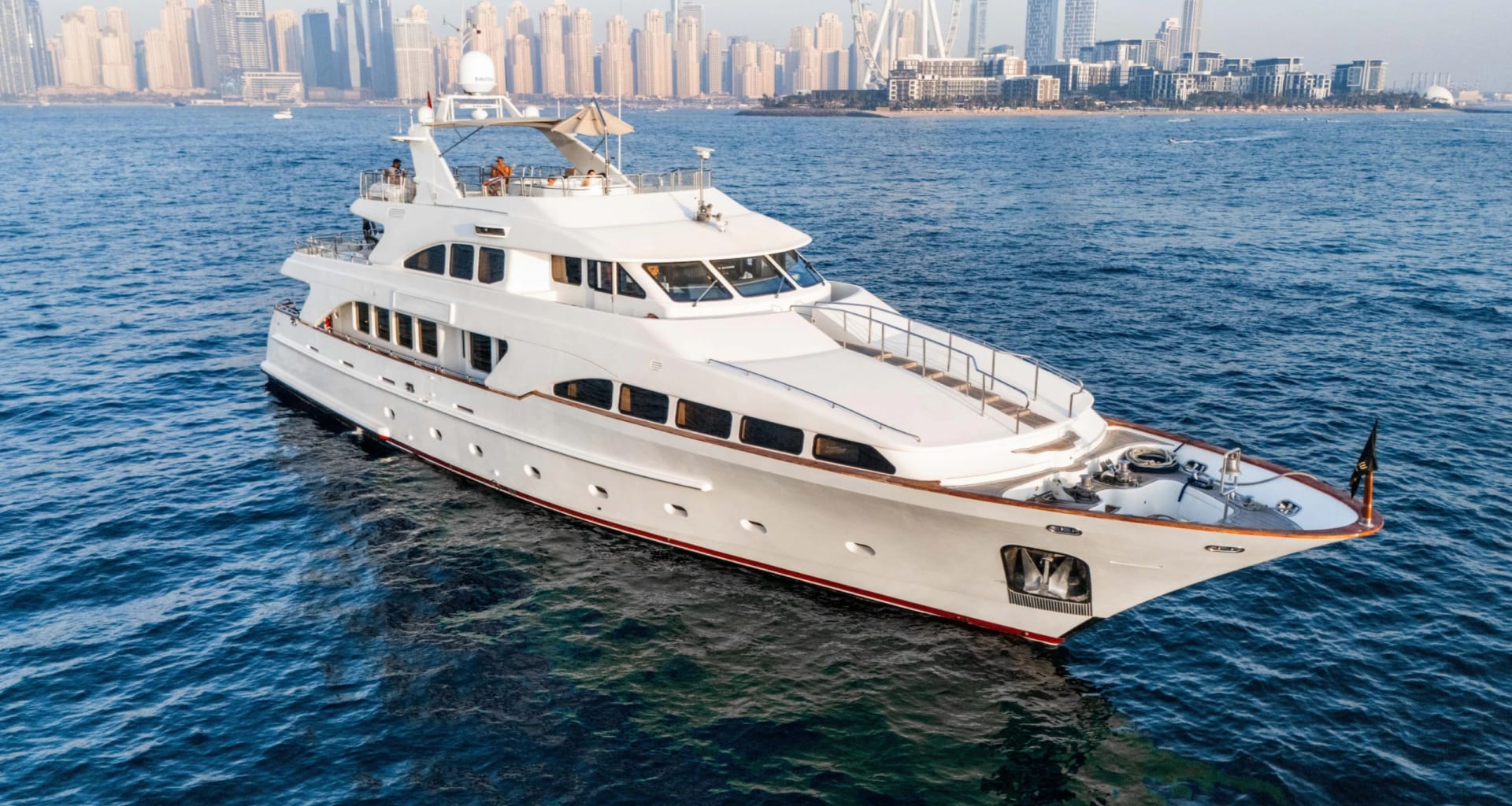 X2 Benetti Triple Deck 120 Yacht (W/ Jacuzzi) private yacht available for charter in Dubai