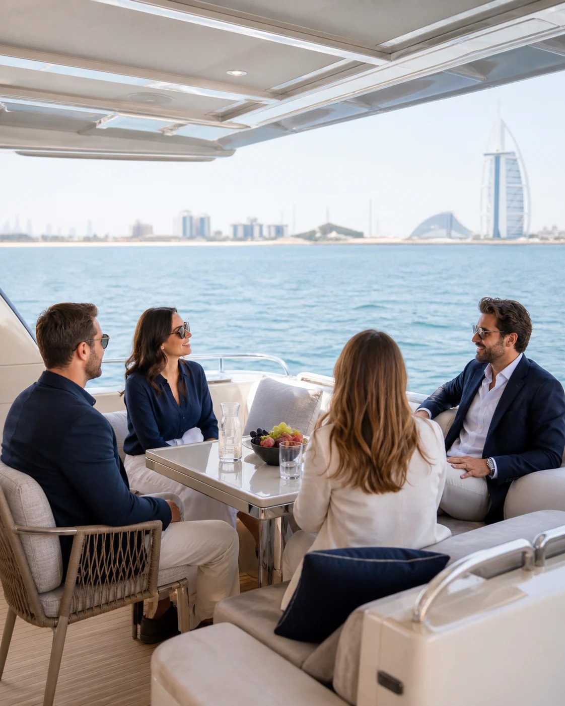 Corporate yacht hospitality in Dubai